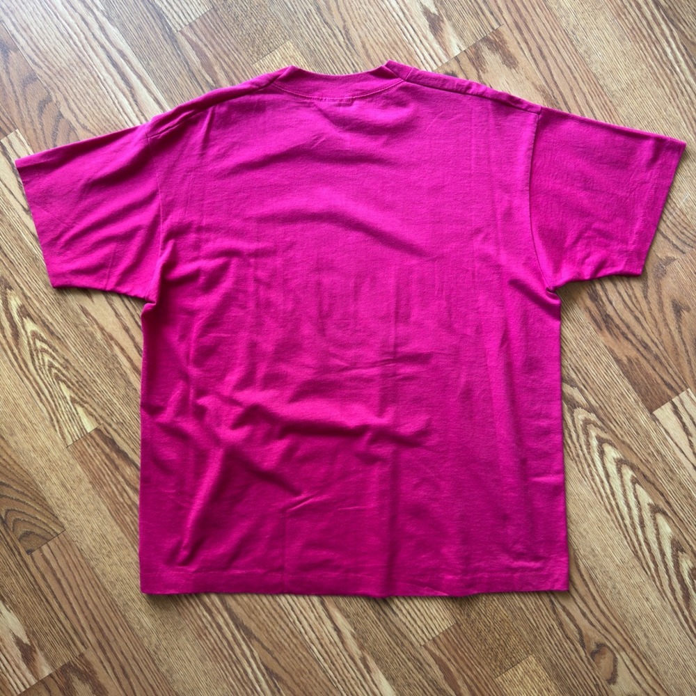 Vintage Wildwood New Jersey dolphin graphic XL‎ pink Made in USA single stitch - Picture 8 of 8